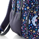 Školski ranac sa 3 pregrade 27l- Night garden