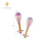 Drvene muzičke zvečke - miš i mačka