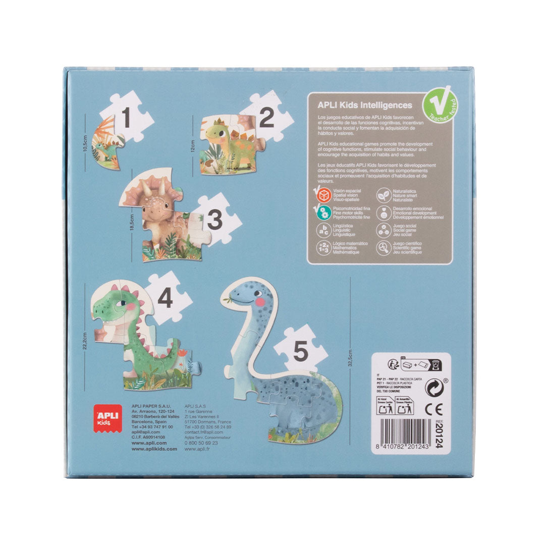 Moje prve puzzle - dinosaurusi