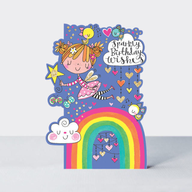 Čestitka - Sparkly B'day Wishes Fairy