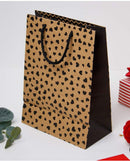 Ukrasna kesa crno srce 18x9x24