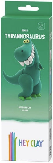 HEY CLAY Glina Dinos - 3 cans - Tyrannosaurus