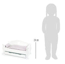 Krevet za lutke sa fiokom