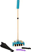 Drvena guralica - usisivač