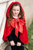 Dečiji kostim - Crvenkapin plašt sa mašnom 4-6 godina