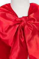 Dečiji kostim - Crvenkapin plašt sa mašnom 4-6 godina