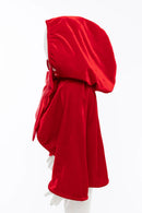 Dečiji kostim - Crvenkapin plašt sa mašnom 4-6 godina