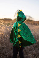 Dečiji kostim - Plašt zeleni zmaj 2-3 godine