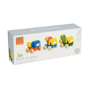 Drveni set  vozalica - 3 kamiona