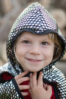 Dečiji kostim - Dvostrani plašt zmaj i vitez 5-6 godina