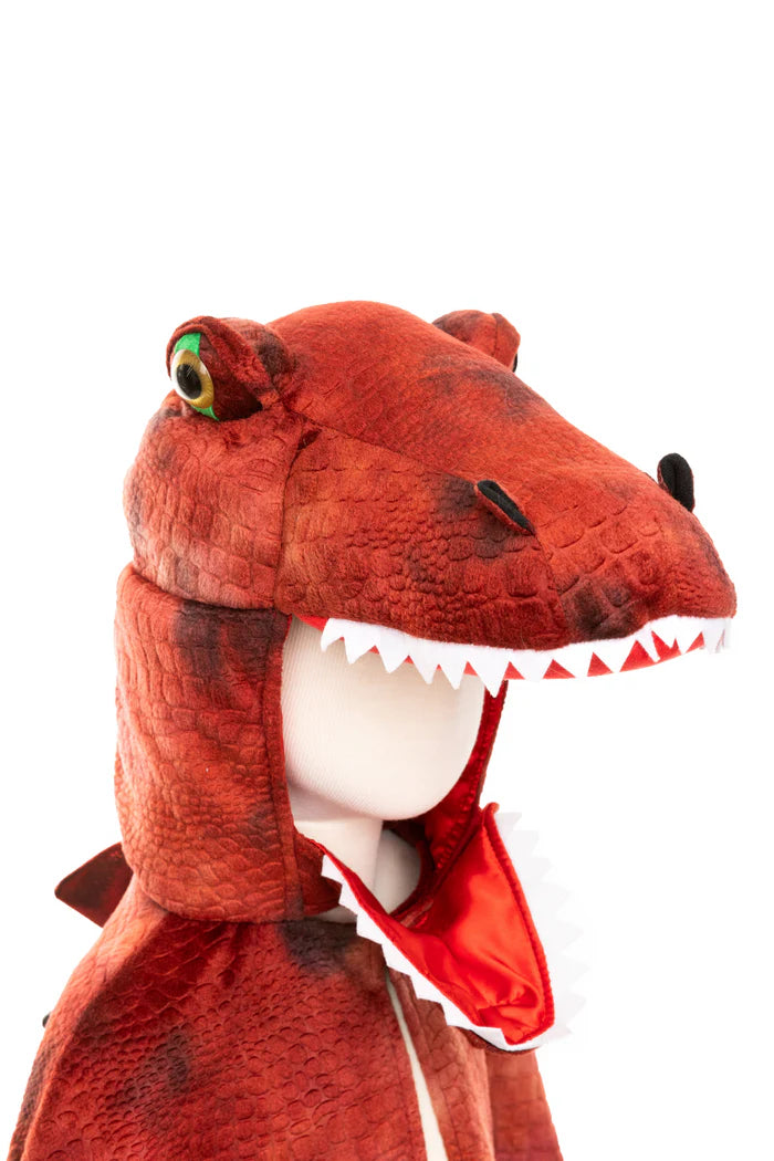 Dečiji kostim - Dinosaurus T-Rex crveno-crni 7-8 godina