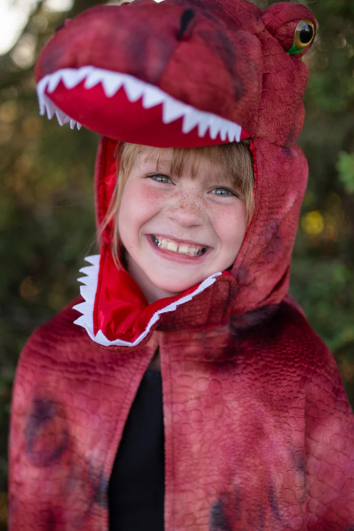 Dečiji kostim - Dinosaurus T-Rex crveno-crni 7-8 godina