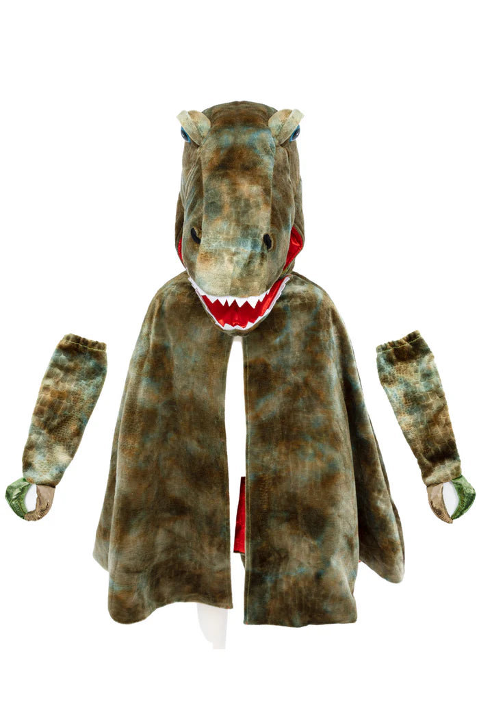 Dečiji kostim - Dinosaurus T-Rex zeleni  7-8 godina