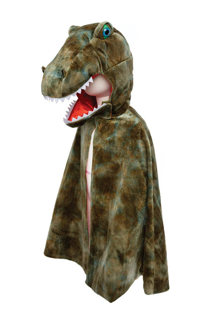 Dečiji kostim - Dinosaurus T-Rex zeleni  7-8 godina
