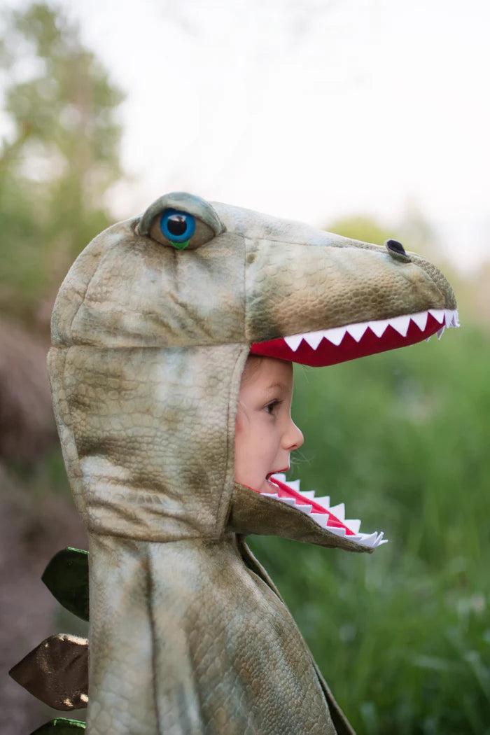 Dečiji kostim - Dinosaurus T-Rex zeleni  7-8 godina