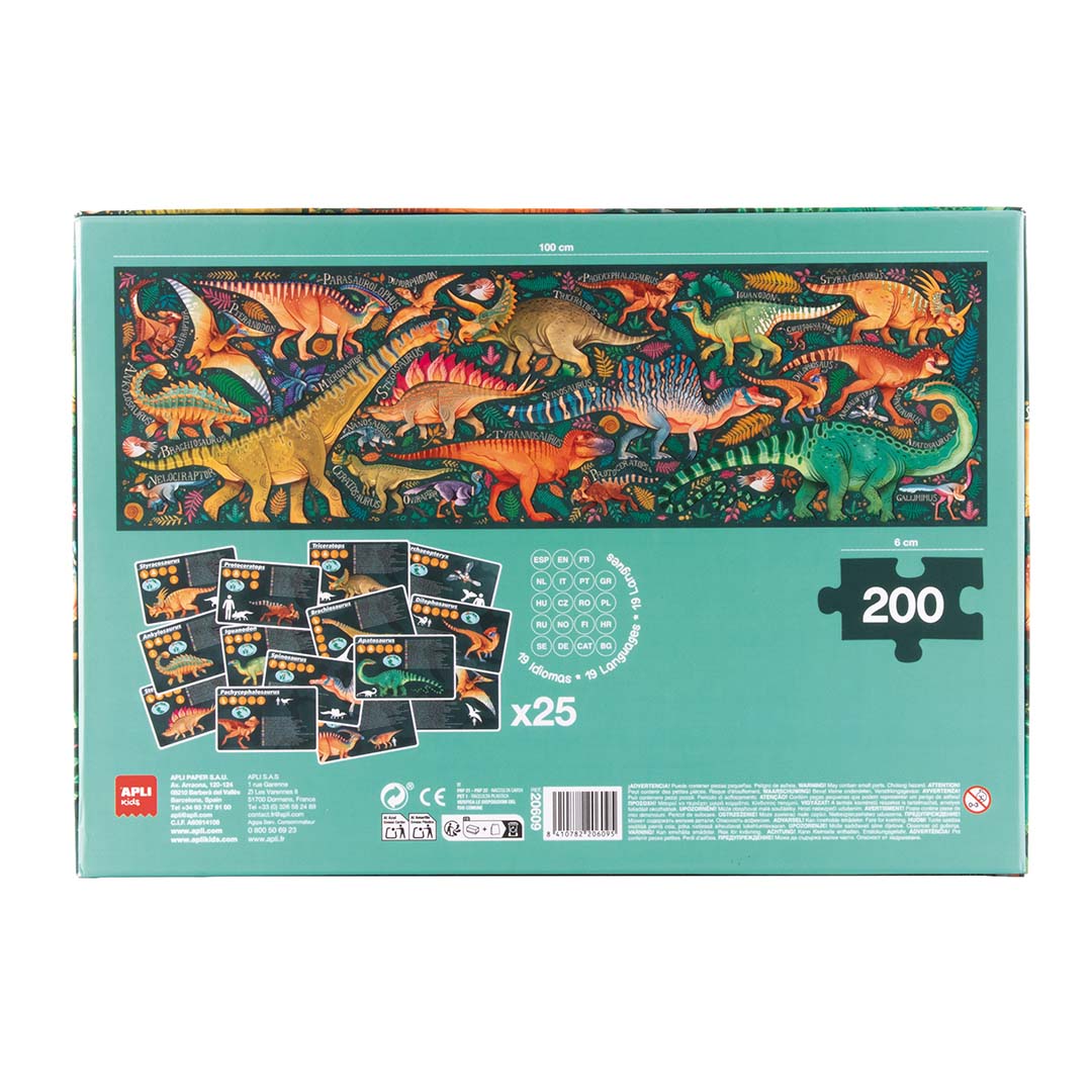 Puzzle - Ugrožene životinje - dinosaurusi