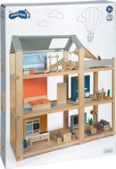 Drvena kućica za lutke sa nameštajem