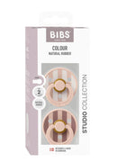BIBS STUDIO Colour Block Blush mix 6-12M a2