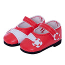 Crvene sandale za lutke od 32 cm