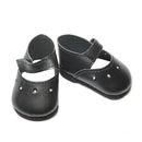 Crne sandale za lutke od 42cm