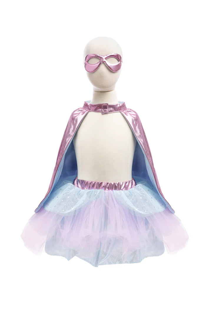 Dečiji kostim - Super Duper Metallic Pink/Light Blue 4-6 godina