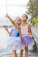 Dečiji kostim - Super Duper Metallic Pink/Light Blue 4-6 godina