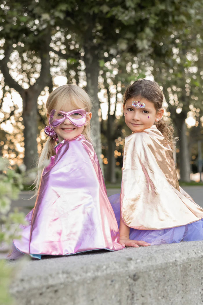 Dečiji kostim - Super Duper Metallic Rose Gold/Lilac 4-6 godina