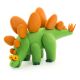 HEY CLAY Glina Dinos - 3 cans - Stegosaurus