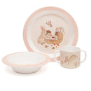 Melaminski tanjir - zec - roze