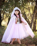 Dečija haljina - Svetlucava princeza roze 7-8 godina