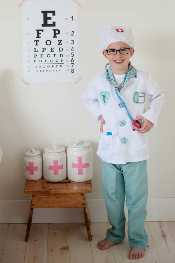 Dečiji kostim -  Doktor sa dodacima 5-6 godina