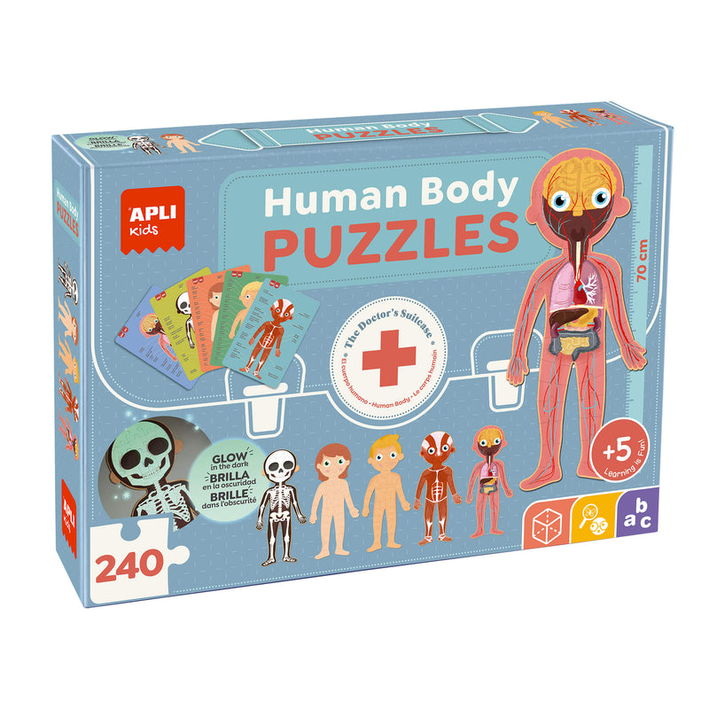 Edukativne puzzle - ljudsko telo