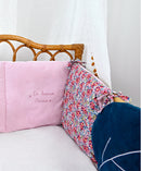 Ogradica za krevetac - roze teget