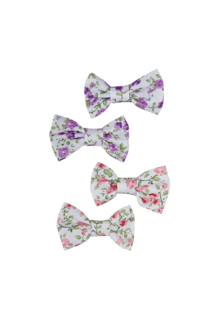 Set šnalica za kosu - Mini mašne Liberty (2kom)