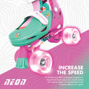 Yvolution Neon Combo roleri - FLORAL - veličina 34-37