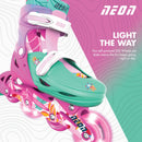 Yvolution Neon Combo roleri - FLORAL - veličina 34-37