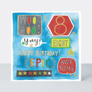 Čestitka - Happy Birthday Awesome 8 Yay