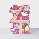 Čestitka - Age 4 Girl/Cats