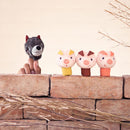 Lutkice za prste- Vuk i tri praseta