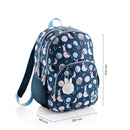 Školski ranac sa 3 pregrade 27l- Space bunny