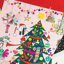 Tradicionalni adventski kalendar - Christmas Tree & Dogs