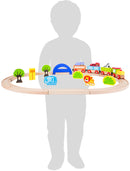 Drveni vozić - Moj zoološki vrt