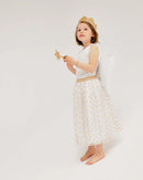 Suknja - duga sa zlatnim tačkicama