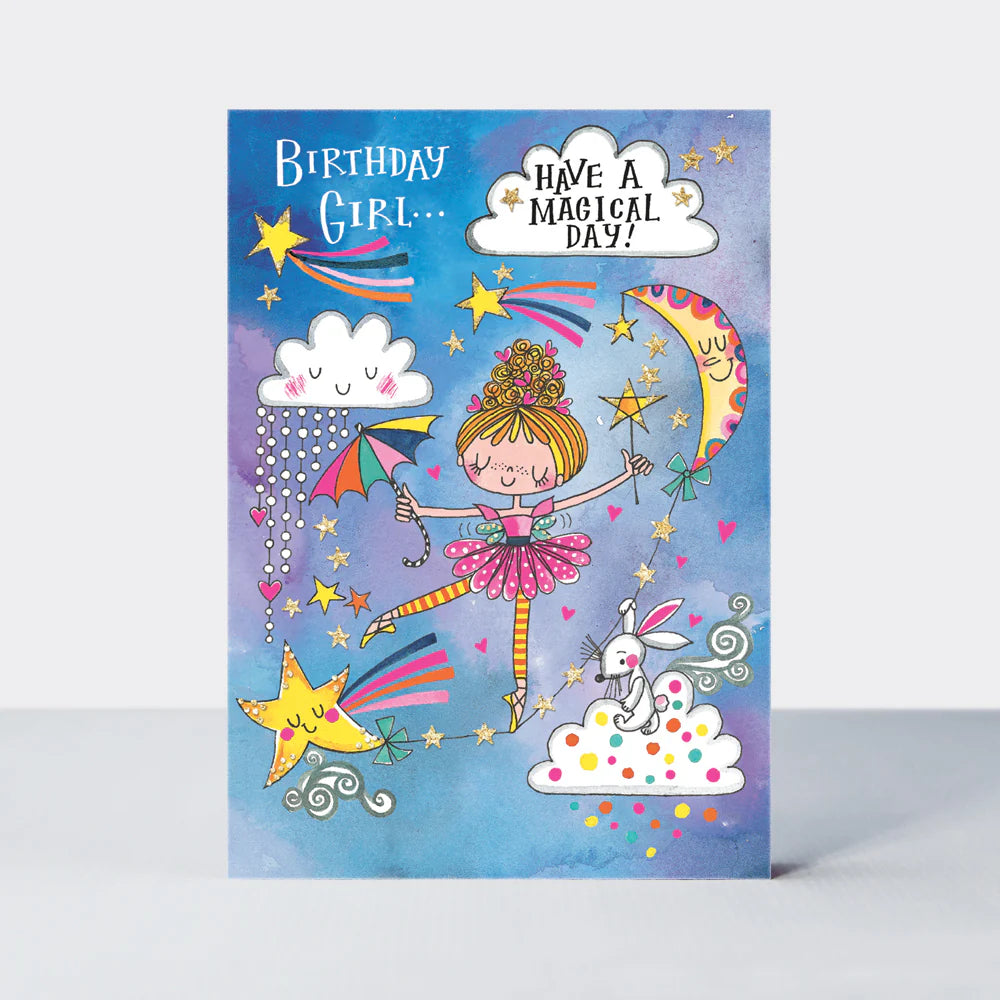 Čestitka - Birthday Girl/Magical Day