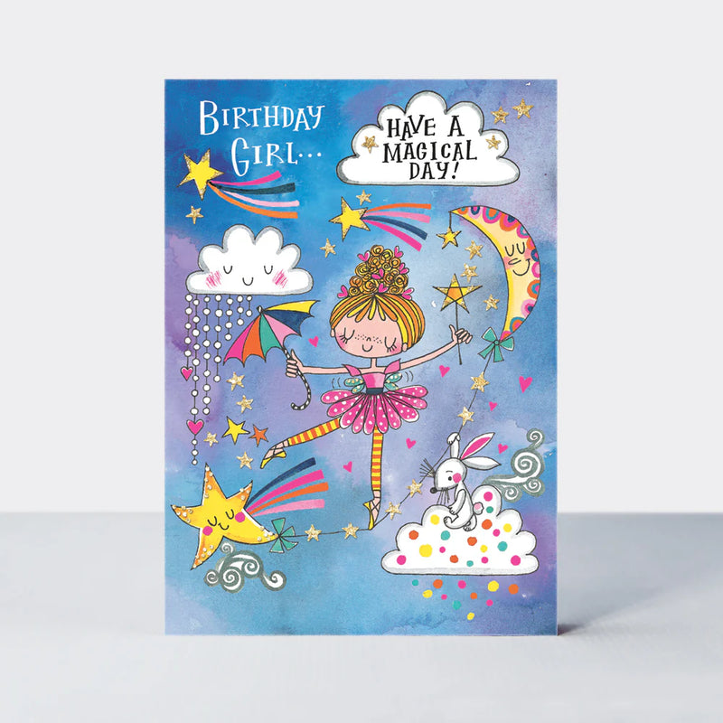 Čestitka - Birthday Girl/Magical Day