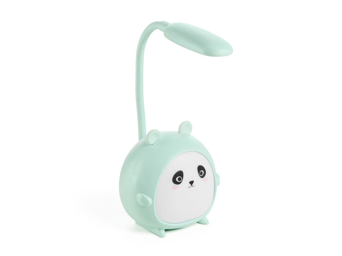 LED lampa Panda - mint zelena