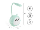 LED lampa Panda - mint zelena