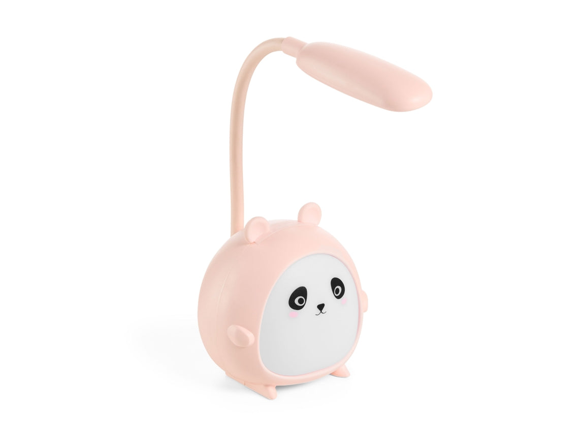 LED lampa Panda - roze