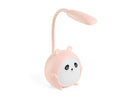 LED lampa Panda - roze