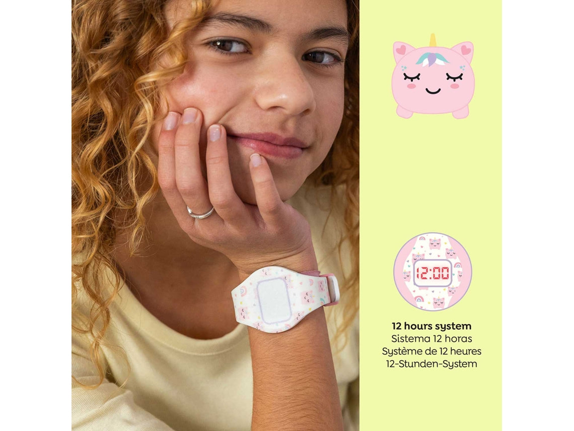 Okrugli digitalni sat